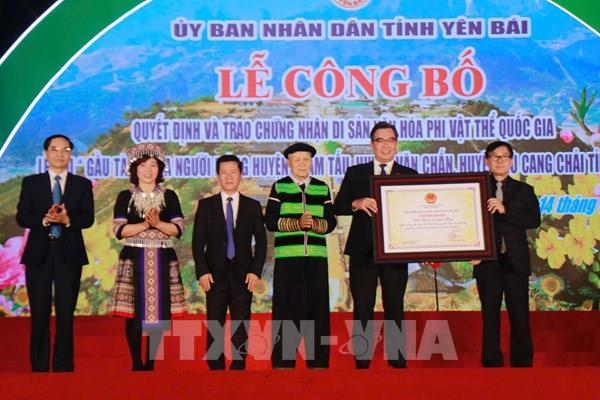 Lễ hội Gầu Tào được công nhận là Di sản Văn hóa phi vật thể quốc gia