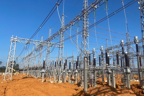 Hoàn thành Dự án Trạm biến áp 220kV Vũng Áng và đấu nối trong quý I/2025