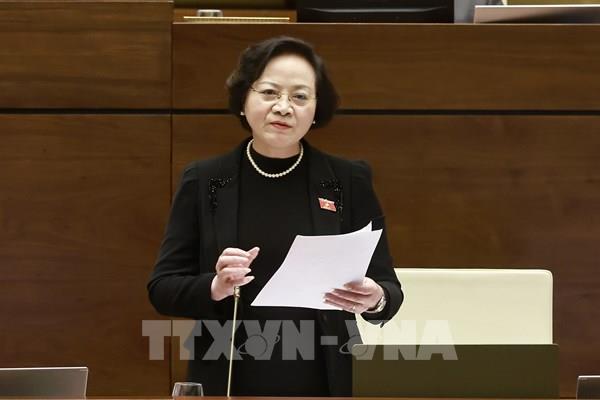 Bộ trưởng Nội vụ mong đại biểu ủng hộ tạm thời giữ nguyên mô hình chính quyền địa phương