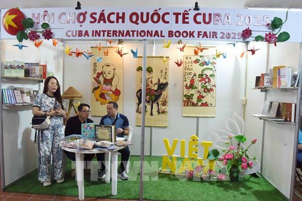Lan tỏa văn hóa Việt Nam tại Hội chợ sách quốc tế ở Cuba