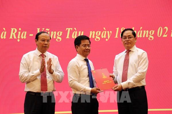 Bà Rịa-Vũng Tàu công bố nhiều quyết định về công tác cán bộ chủ chốt