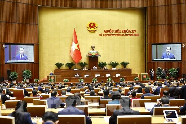 Quốc hội thông qua Nghị quyết về cơ cấu tổ chức của Chính phủ