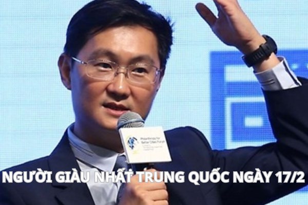 Người đồng sáng lập Tencent Holdings bất ngờ thành người giàu nhất Trung Quốc