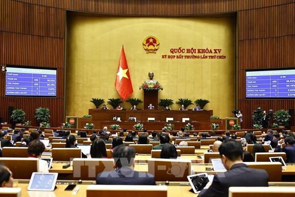 Quốc hội thông qua chủ trương đầu tư Dự án đầu tư xây dựng tuyến đường sắt Lào Cai - Hà Nội - Hải Phòng