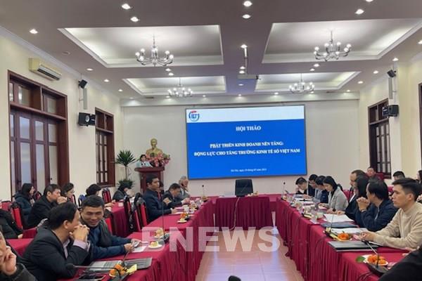 Định hướng chính sách thúc đẩy kinh tế số, kinh tế nền tảng ở Việt Nam