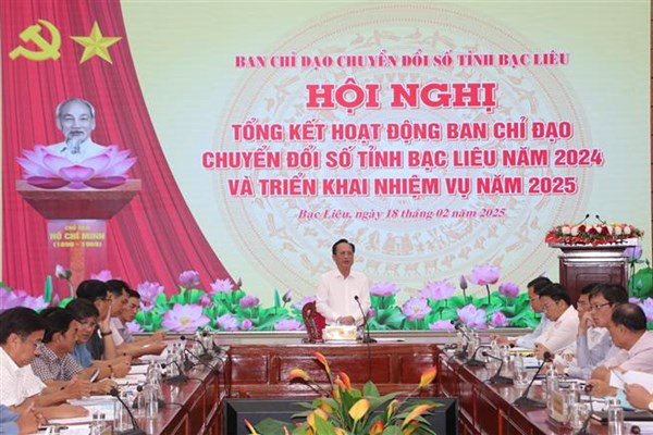 Bạc Liêu ưu tiên các nguồn lực nâng cao hiệu quả chuyển đổi số