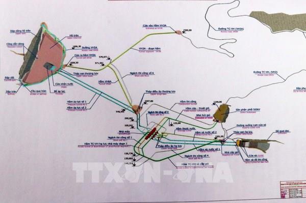 Thi công dự án nhà máy thủy điện tích năng Bác Ái giai đoạn 2