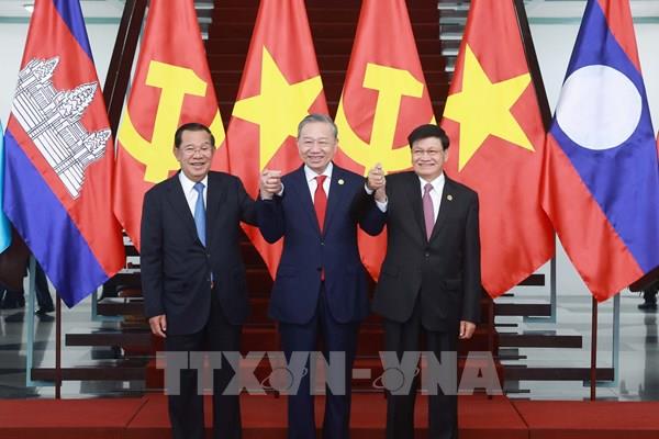 Tăng cường đoàn kết, gia tăng hiệu quả hợp tác, kết nối Việt Nam - Lào - Campuchia trong giai đoạn phát triển mới