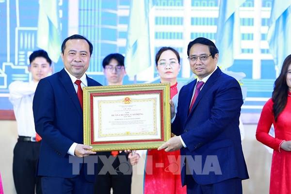 Thủ tướng Phạm Minh Chính: Đại học Quốc gia Thành phố Hồ Chí Minh phải tiên phong xuất sắc trong đào tạo, nghiên cứu