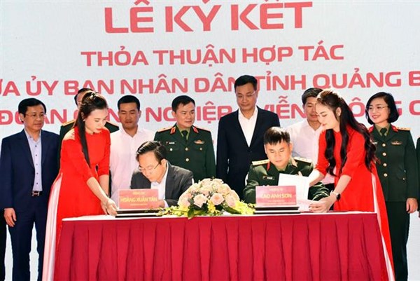 Quảng Bình hợp tác với Tập đoàn Viettel trong chuyển đổi số