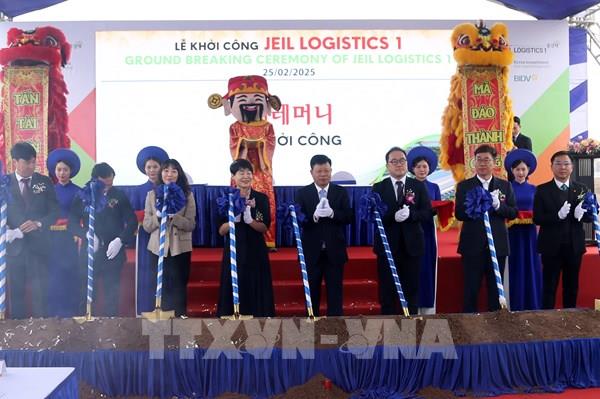 Khởi công dự án Jeil Logistics 1 tại Hải Phòng