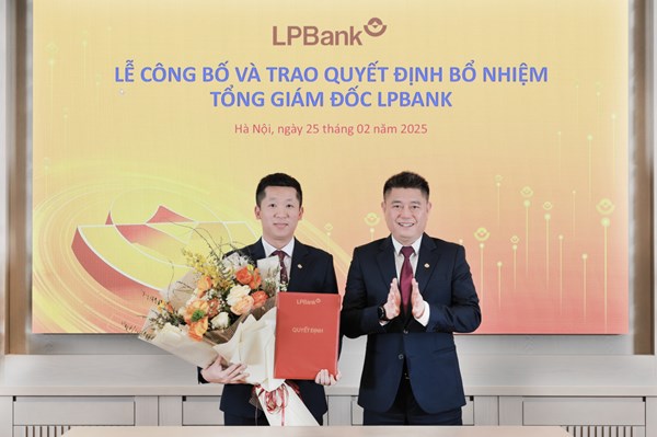 Bổ nhiệm ông Vũ Quốc Khánh giữ chức Tổng Giám đốc LPBank