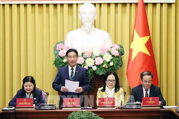 Công bố Lệnh của Chủ tịch nước về 3 luật được Quốc hội thông qua