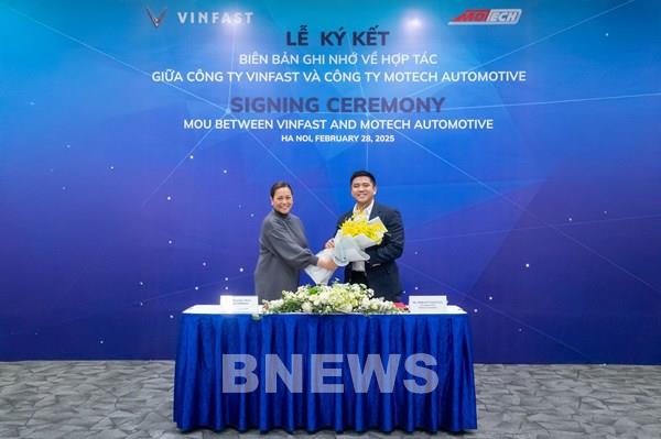 VinFast ký MOU với Motech về khai thác xưởng dịch vụ tại Philippines