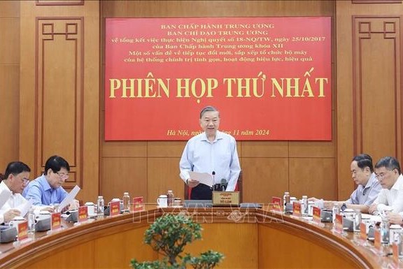 Ban Chỉ đạo Trung ương ban hành Kế hoạch về tiếp tục sắp xếp tổ chức bộ máy của hệ thống chính trị (Phần 2)