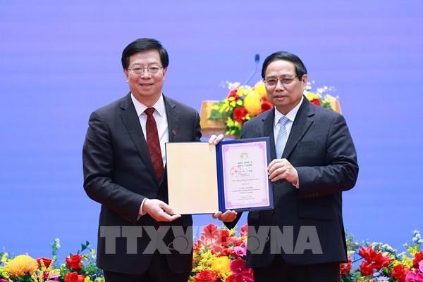 Thủ tướng Phạm Minh Chính nhận danh hiệu “Giáo sư danh dự" Đại học Thanh Hoa