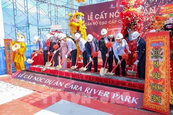 Cất nóc dự án chung cư hạng sang đầu tiên ở Cần Thơ