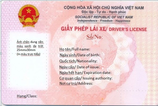 Cập nhật mẫu giấy phép lái xe mới áp dụng từ 1/3/2025