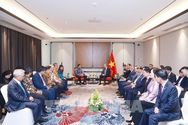 Tổng Bí thư Tô Lâm tiếp lãnh đạo các tập đoàn, doanh nghiệp lớn của Indonesia