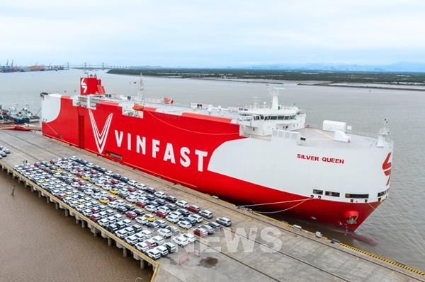 VinFast xuất khẩu lô hàng thứ tư với gần 2.500 xe ô tô điện sang Indonesia