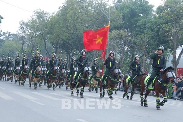 Những hình ảnh trình diễn ấn tượng của lực lượng CAND