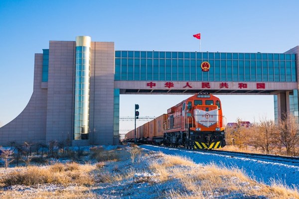 Hàng hóa vận chuyển qua tuyến đường sắt Trung Quốc-châu Âu tăng nhanh