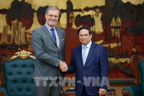 Thủ tướng Phạm Minh Chính đề nghị Pháp hỗ trợ Việt Nam phát triển điện hạt nhân
