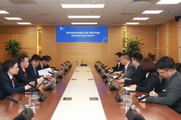 Thúc đẩy hợp tác giữa EVN và các đối tác Trung Quốc trong lĩnh vực năng lượng