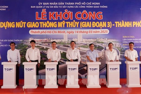 Khởi công giai đoạn 3 nút giao thông Mỹ Thủy kết nối cảng Cát Lái