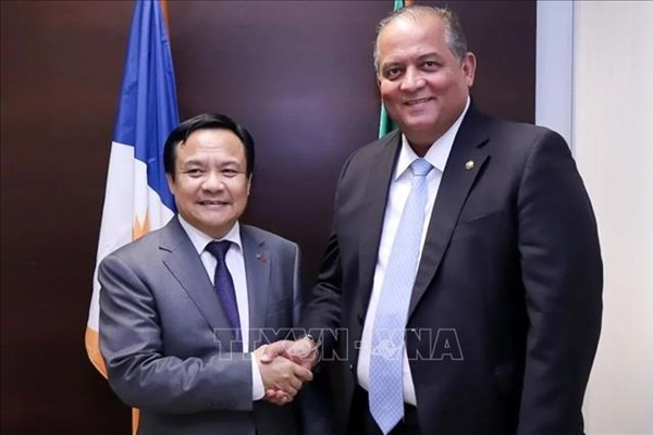 Brazil đánh giá cao quan hệ hợp tác với Việt Nam