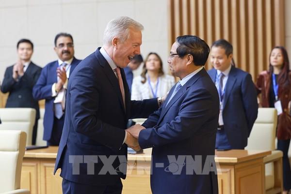 Thủ tướng Phạm Minh Chính: Thúc đẩy quan hệ kinh tế - thương mại Việt Nam - Hoa Kỳ cân bằng, hài hòa, bền vững