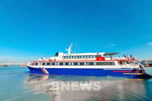Siêu tàu Thăng Long khai thác lại tuyến TP.HCM – Côn Đảo từ tháng 4/2025