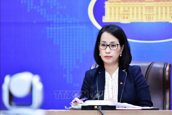 Việt Nam hết sức quan ngại về vụ việc xảy ra trong lãnh hải của đảo Thị Tứ (Trường Sa)