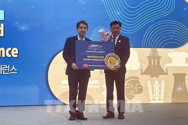 Thành phố Đà Lạt nhận 2 giải thưởng lớn trong Festival châu Á 2025