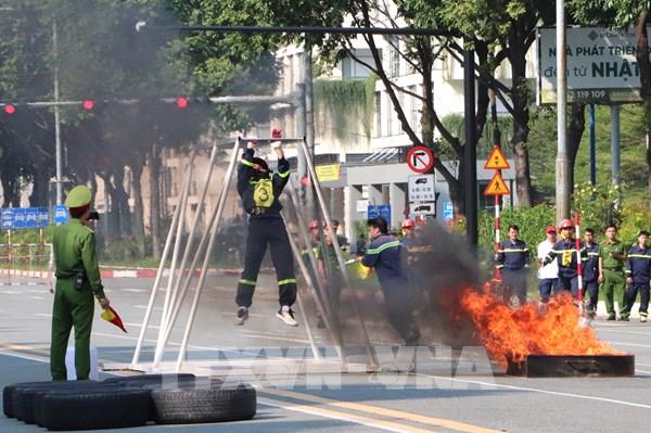 Bình Dương đăng cai vòng 2 hội thi chữa cháy và cứu hộ 2025