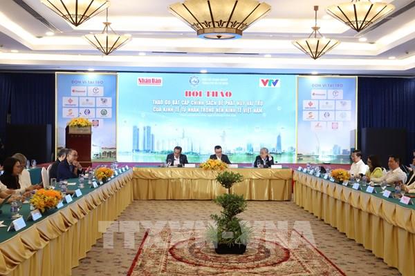 Tháo gỡ bất cập chính sách, thúc đẩy kinh tế tư nhân phát triển