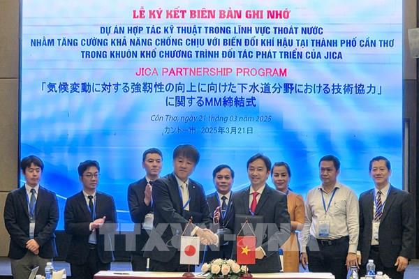 Cần Thơ và Fukuoka hợp tác tăng khả năng chống chịu với biến đổi khí hậu