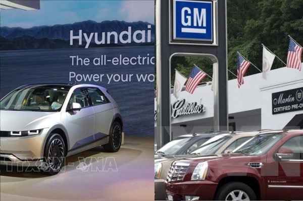 Hai "ông lớn" GM và Hyundai hợp tác chia sẻ thị trường xe điện 