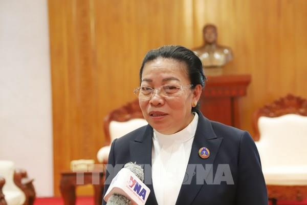 Phó Chủ tịch Quốc hội Lào: Việt Nam-Lào mãi đoàn kết, giúp đỡ lẫn nhau cùng tiến bước