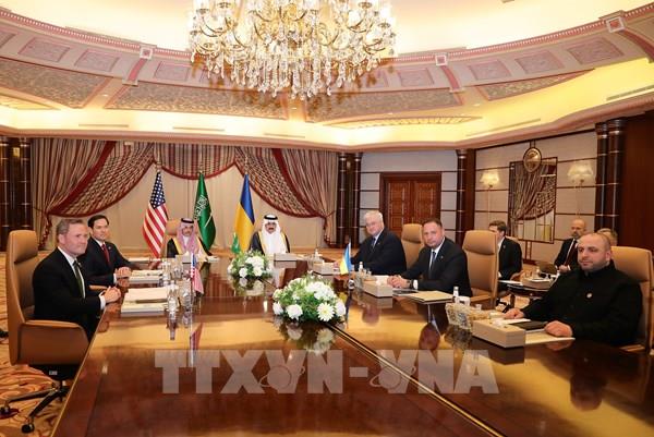 Mỹ và Ukraine bắt đầu đàm phán tại Riyadh
