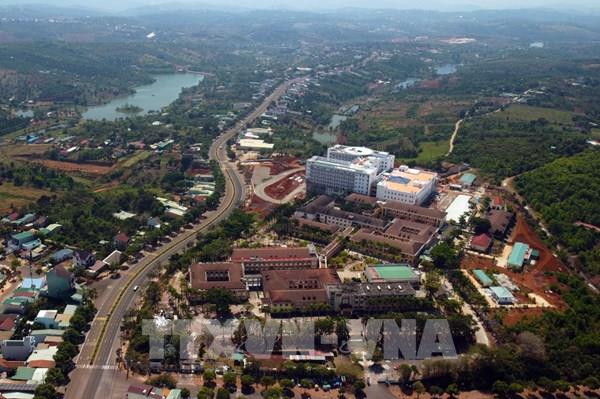 Gần 1.500 tỷ đồng cải thiện môi trường, hạ tầng thành phố Gia Nghĩa