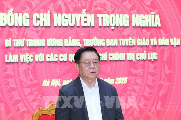 Phát huy sức mạnh của các cơ quan báo chí chủ lực
