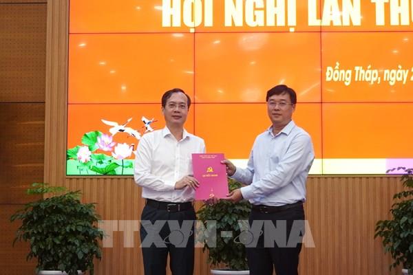 Chuẩn y ông Trần Trí Quang giữ chức Phó Bí thư Tỉnh ủy Đồng Tháp