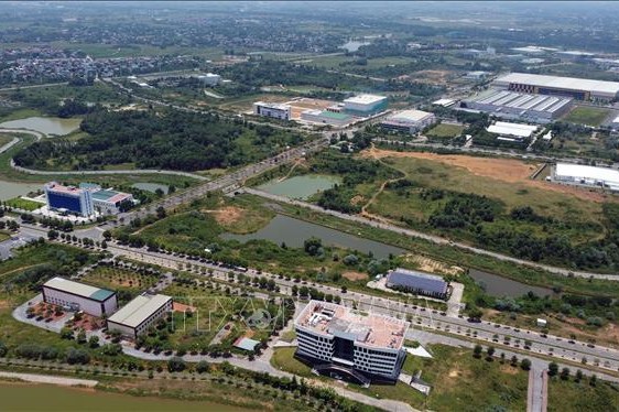 Hà Nội thúc giải phóng mặt bằng 4 cụm công nghiệp tại Thạch Thất