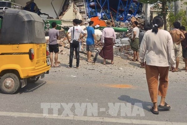 Động đất tại Myanmar khiến hàng chục người thiệt mạng    