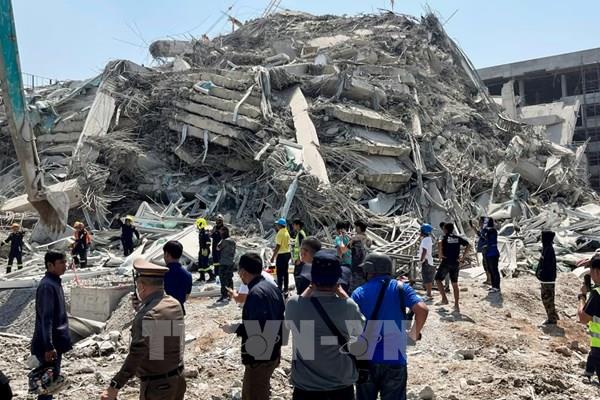 Bangkok đánh giá thiệt hại về động đất