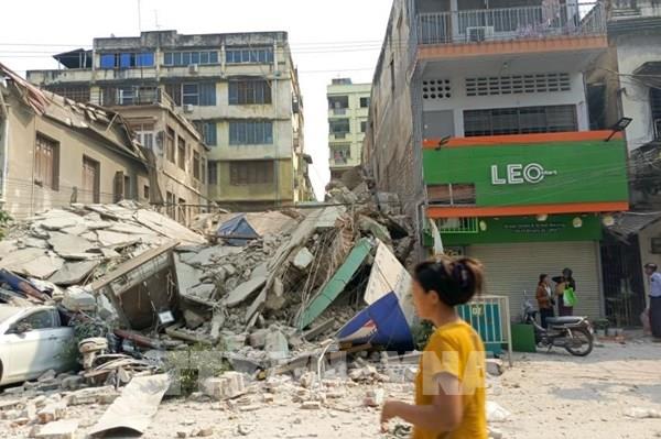 Cập nhật mới nhất về số nạn nhân do động đất tại Myanmar