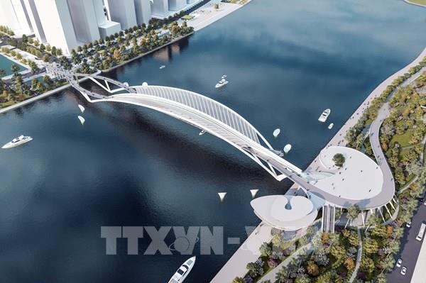 TP. Hồ Chí Minh khởi công cầu đi bộ qua sông Sài Gòn, vốn đầu tư 1.000 tỷ đồng