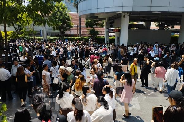 101 người mất tích do động đất tại Thái Lan 