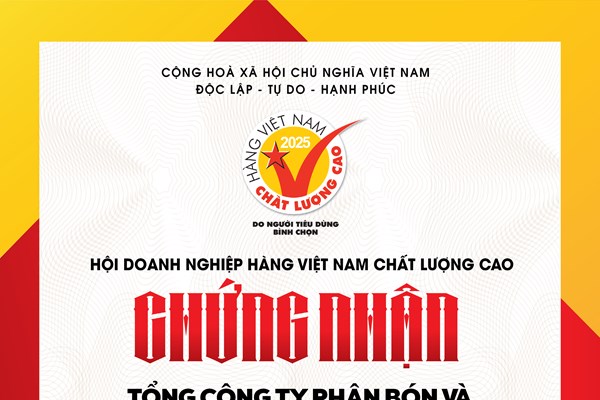 Phú Mỹ được bình chọn “hàng Việt Nam chất lượng cao” năm thứ 22 liên tiếp